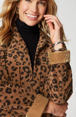 Tumbled-Cord Coat