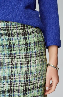 Tweed A-Line Skirt