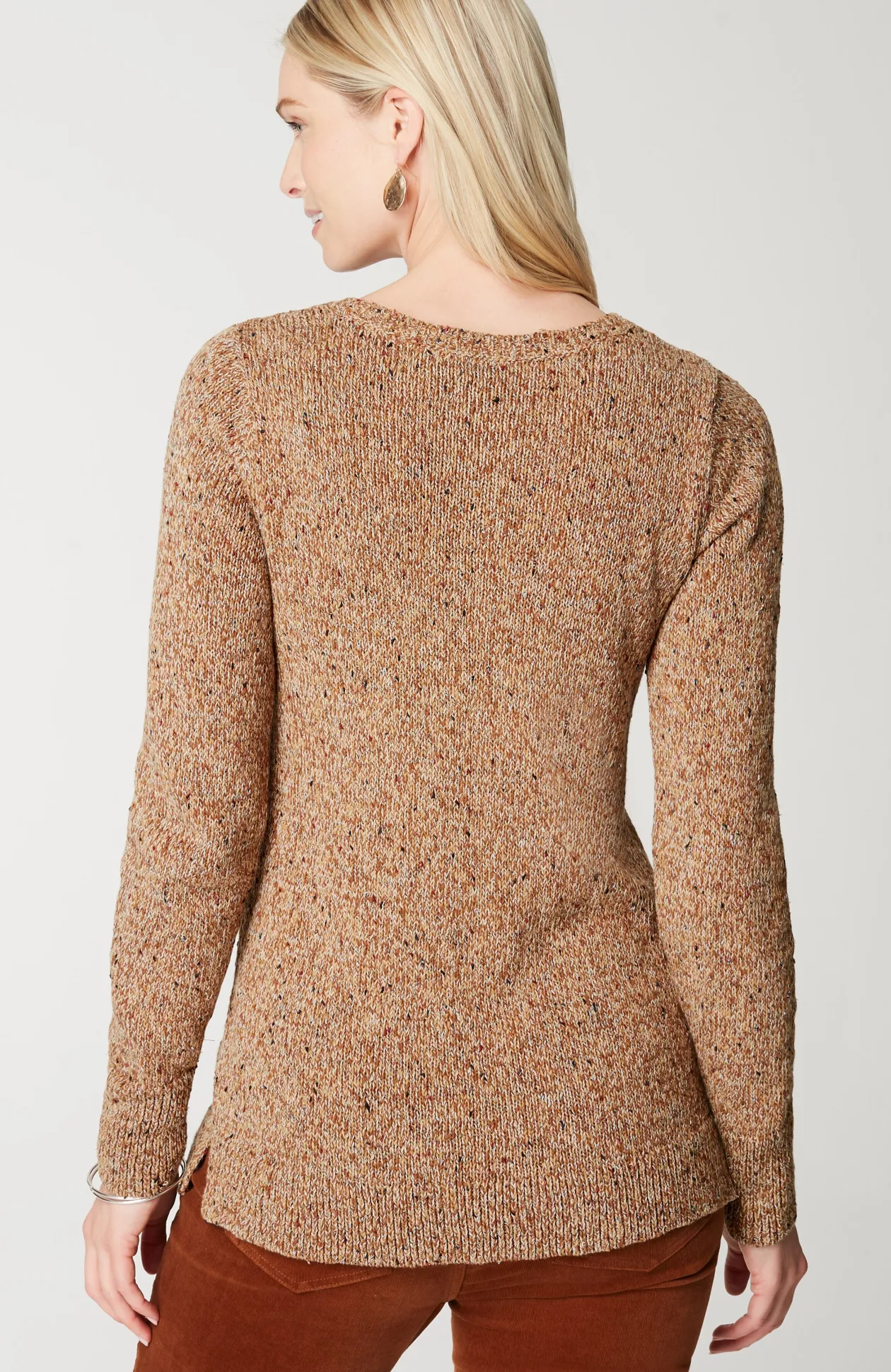 Tweed Pullover Sweater