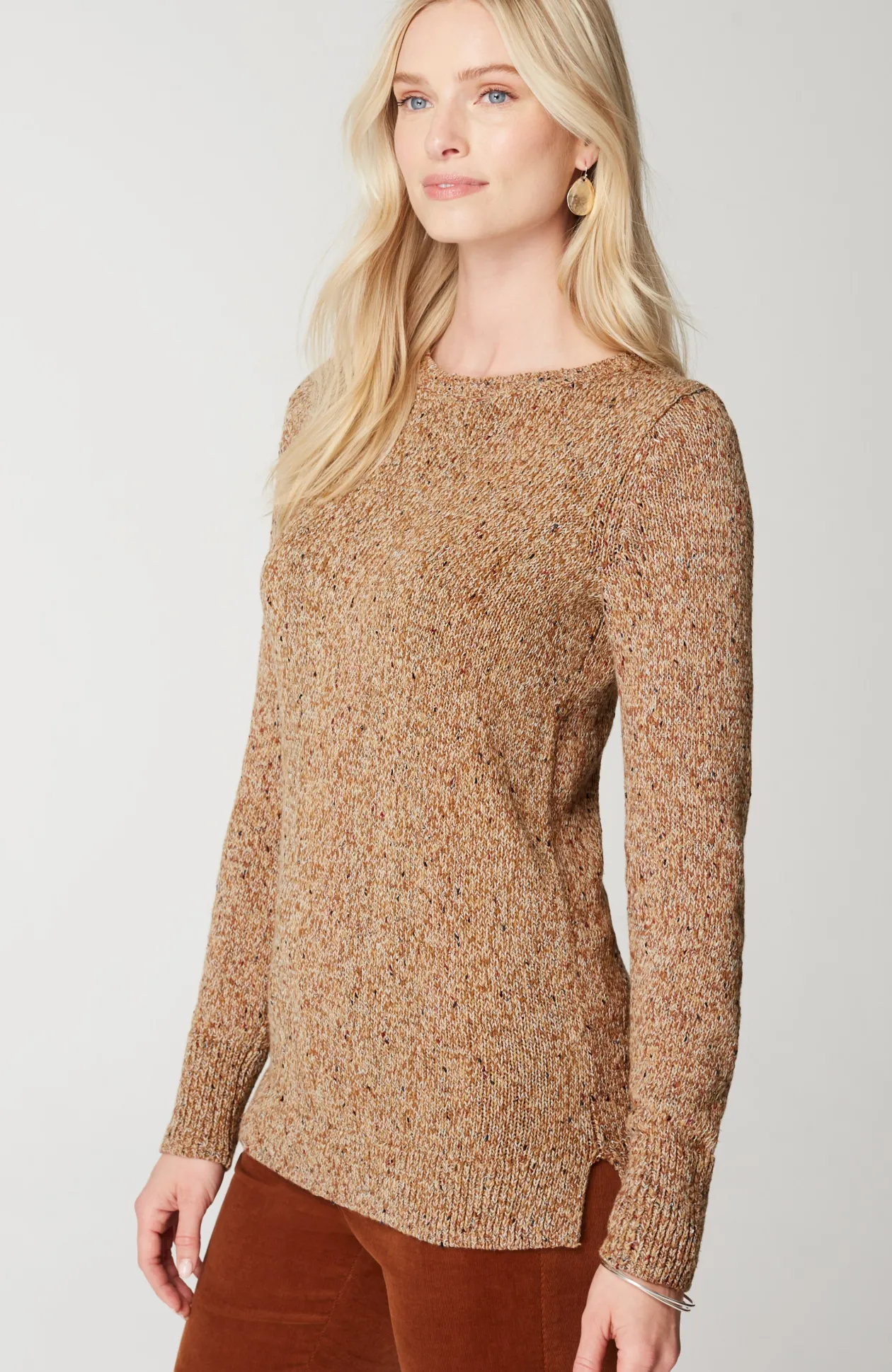 Tweed Pullover Sweater