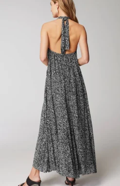 Twisted-Halter Dress