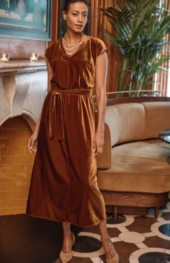 Velvet Maxi Dress