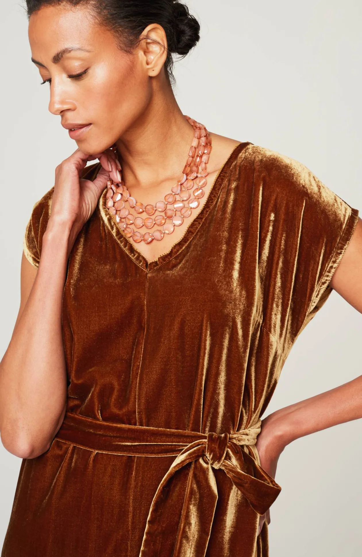 Velvet Maxi Dress