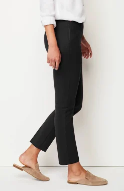 Versatile Cotton-Stretch Slim-Leg Pants