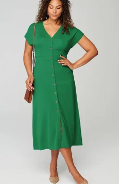 Versatile V-Neck Dress