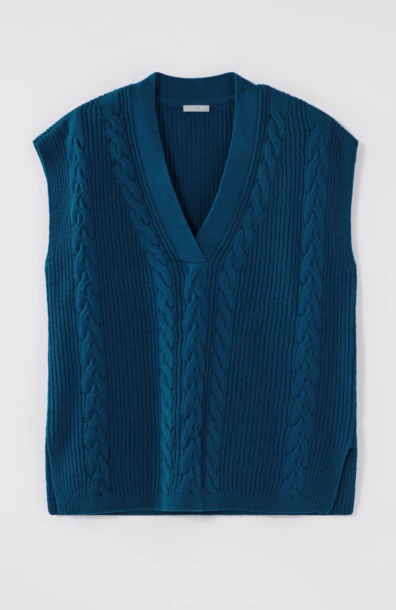 V-Neck Cable Vest