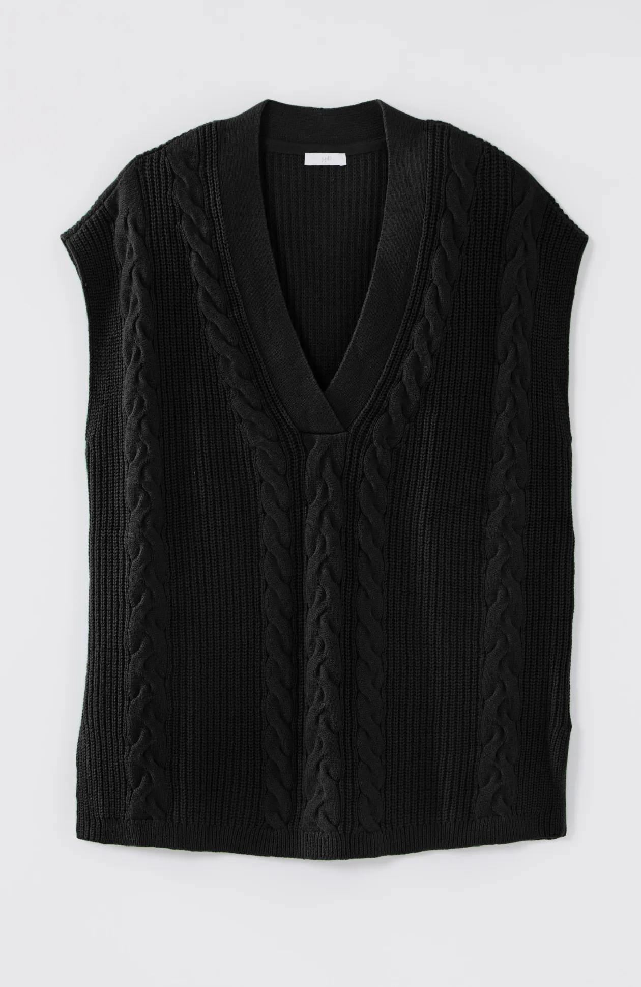 V-Neck Cable Vest