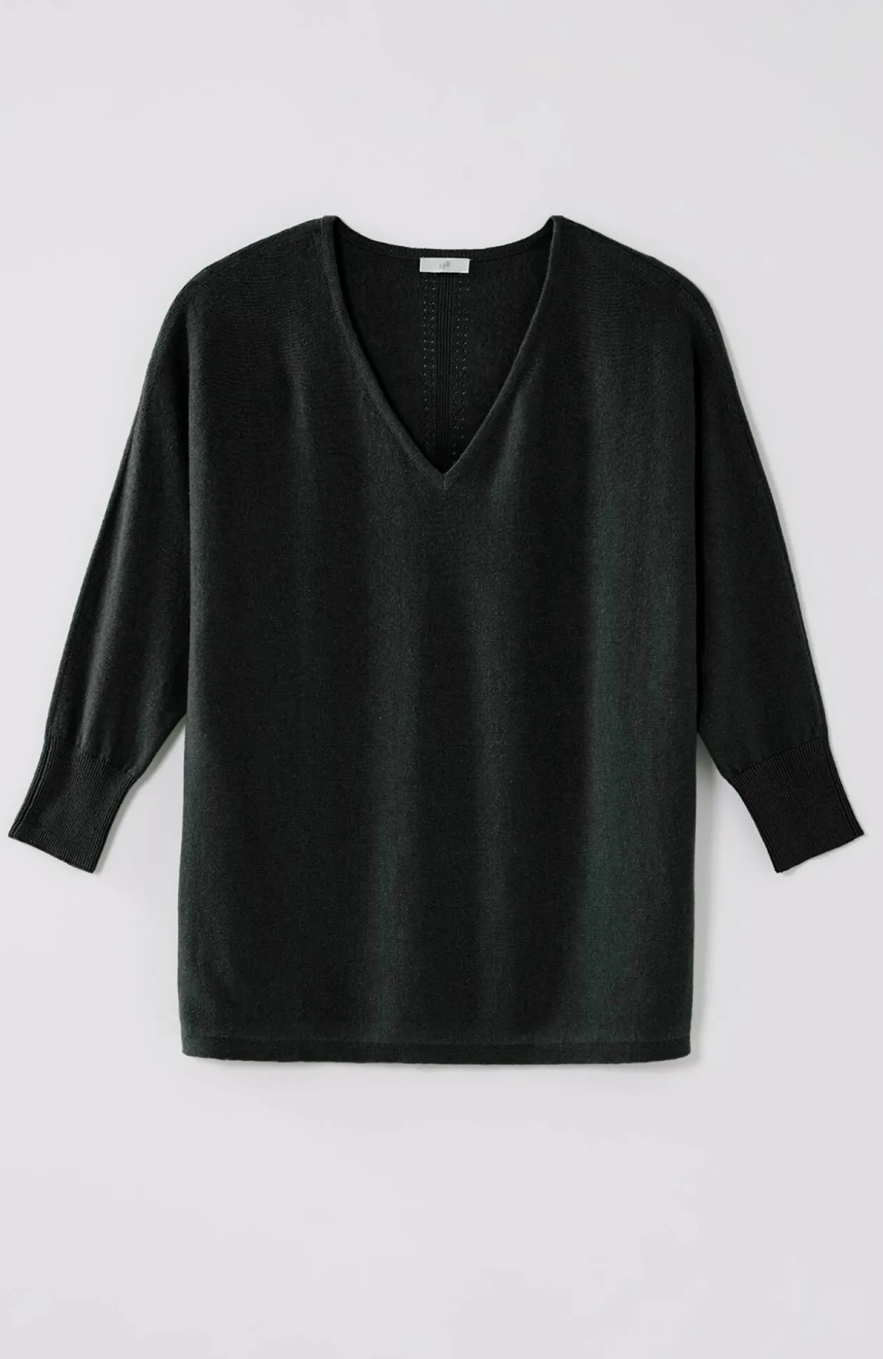 V-Neck Dolman Pullover Sweater