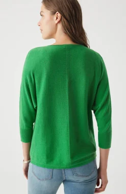 V-Neck Dolman Pullover Sweater