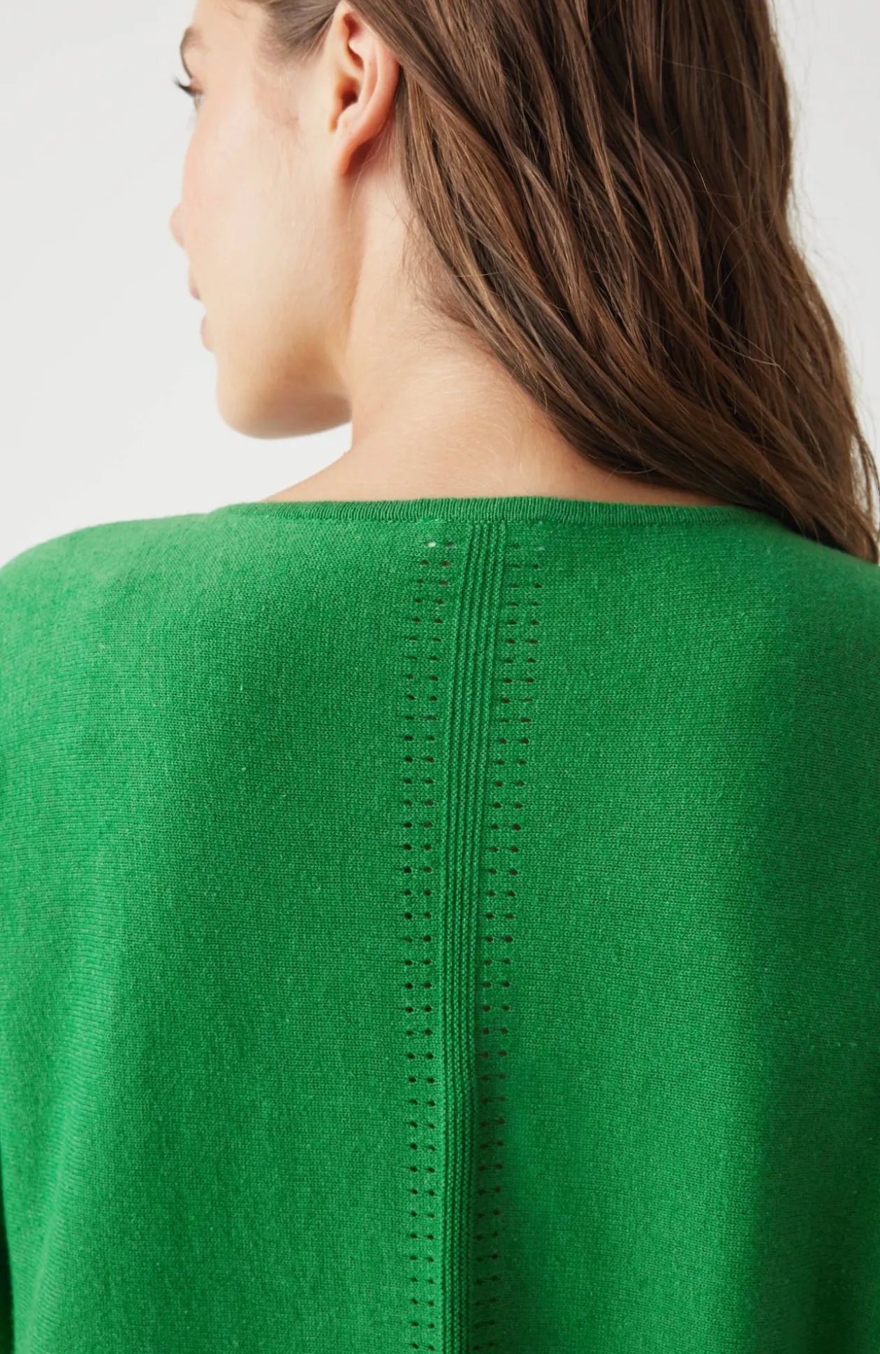 V-Neck Dolman Pullover Sweater