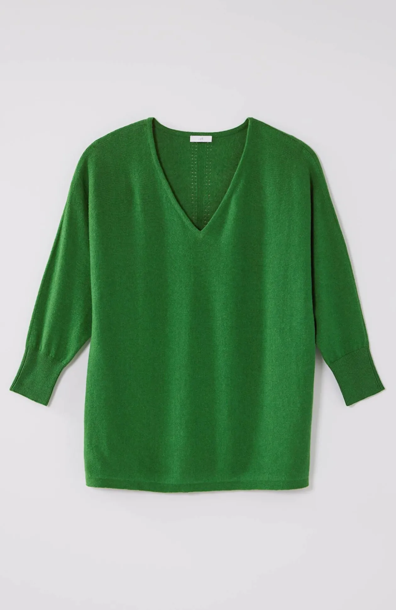 V-Neck Dolman Pullover Sweater