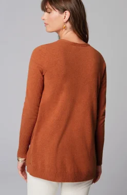 V-Neck Sweater Tunic