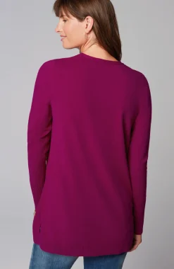 V-Neck Sweater Tunic