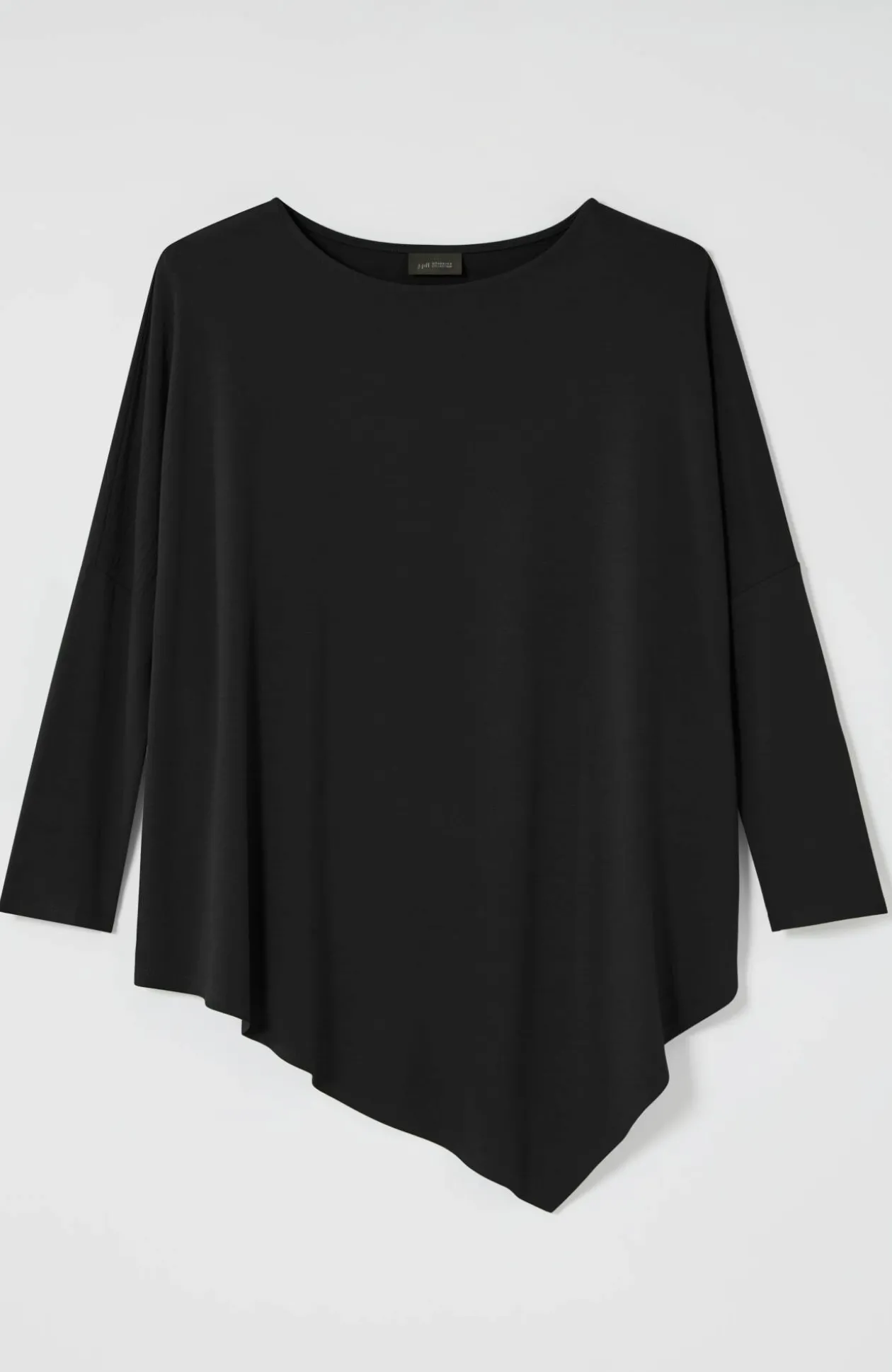 Wearever Asymmetric Slub-Knit Top