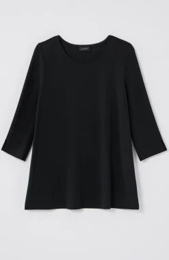 Wearever Ballet-Sleeve Crew-Neck Top