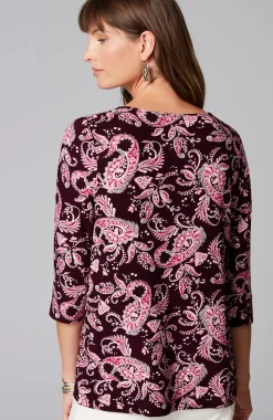 Wearever Ballet-Sleeve Crew-Neck Top