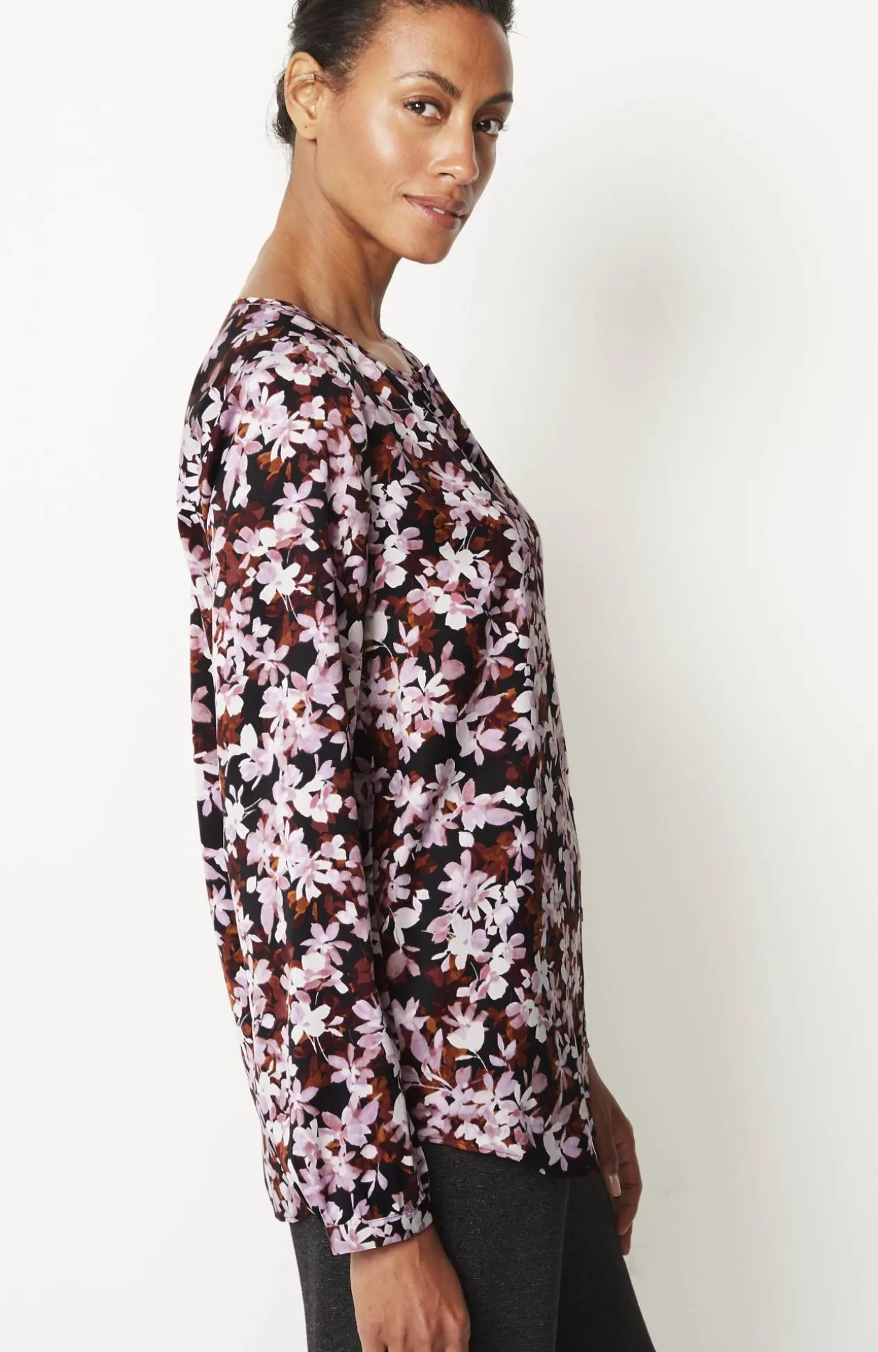 Wearever Button-Front Blouse