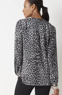 Wearever Button-Front Blouse