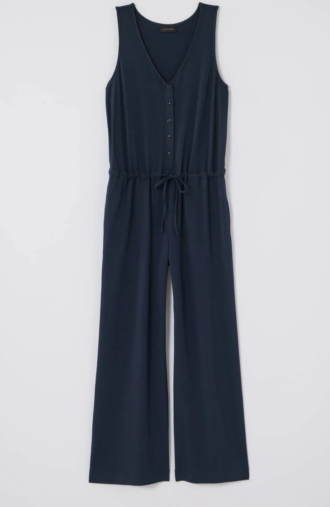 Wearever Button-Front Jumpsuit