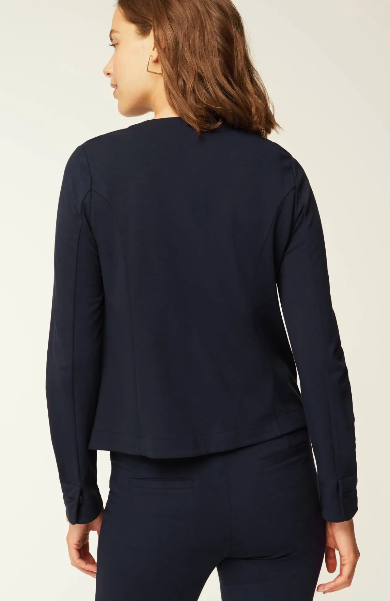 Wearever Double-Face Jersey 3-Button Jacket