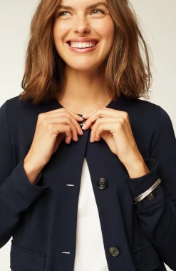 Wearever Double-Face Jersey 3-Button Jacket