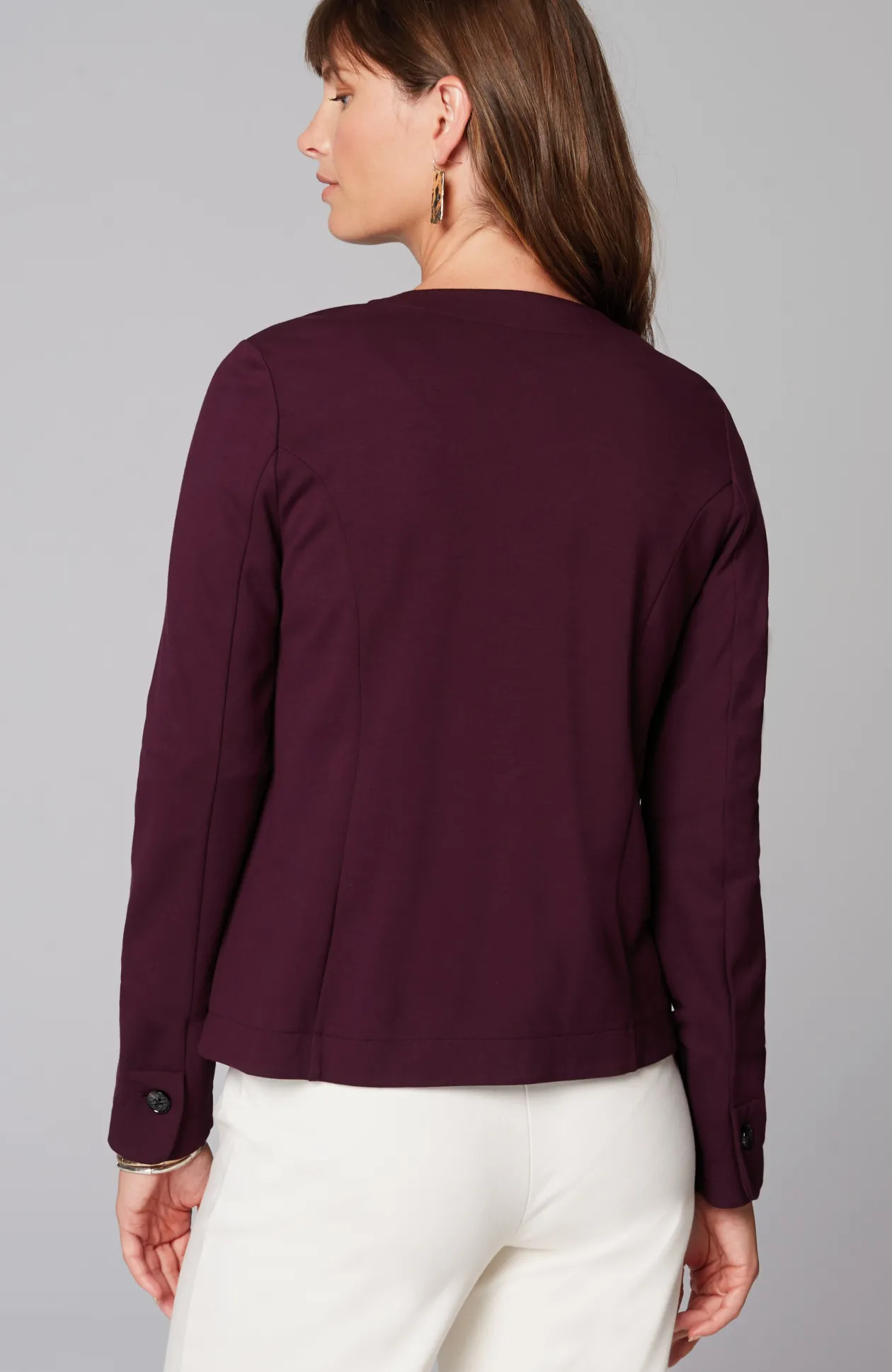 Wearever Double-Face Jersey 3-Button Jacket