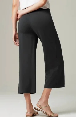 Wearever Double-Face Jersey Pintucked Crops