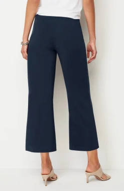 Wearever Double-Face Jersey Pintucked Crops