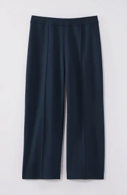 Wearever Double-Face Jersey Pintucked Crops