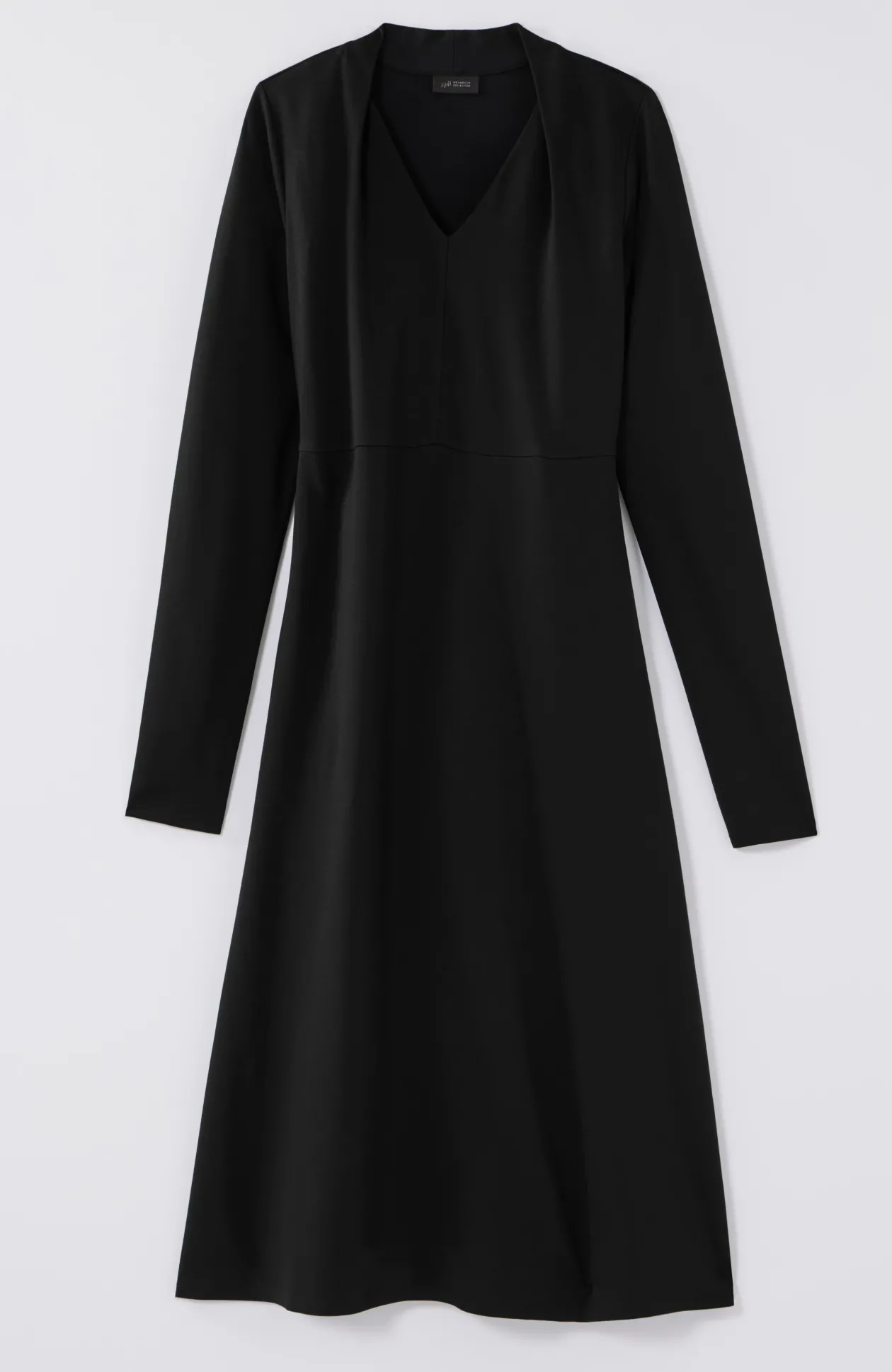 Wearever Double-Face Jersey Fit-And-Flare Dress