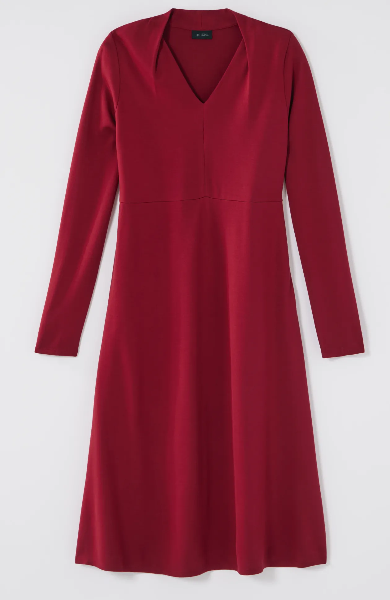 Wearever Double-Face Jersey Fit-And-Flare Dress