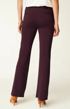 Wearever Double-Face Jersey Boot-Cut Trousers