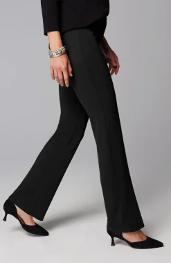 Wearever Double-Face Jersey Boot-Cut Trousers