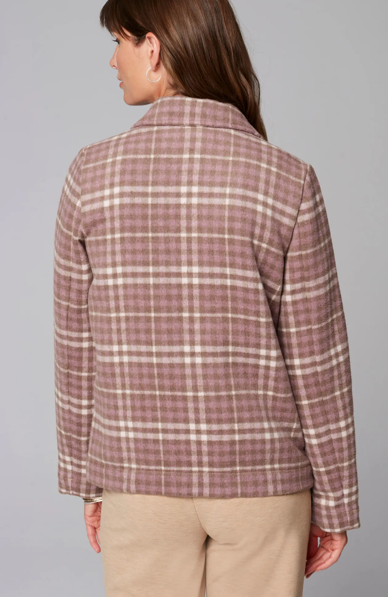 Wearever Double-Face Plaid Jacket