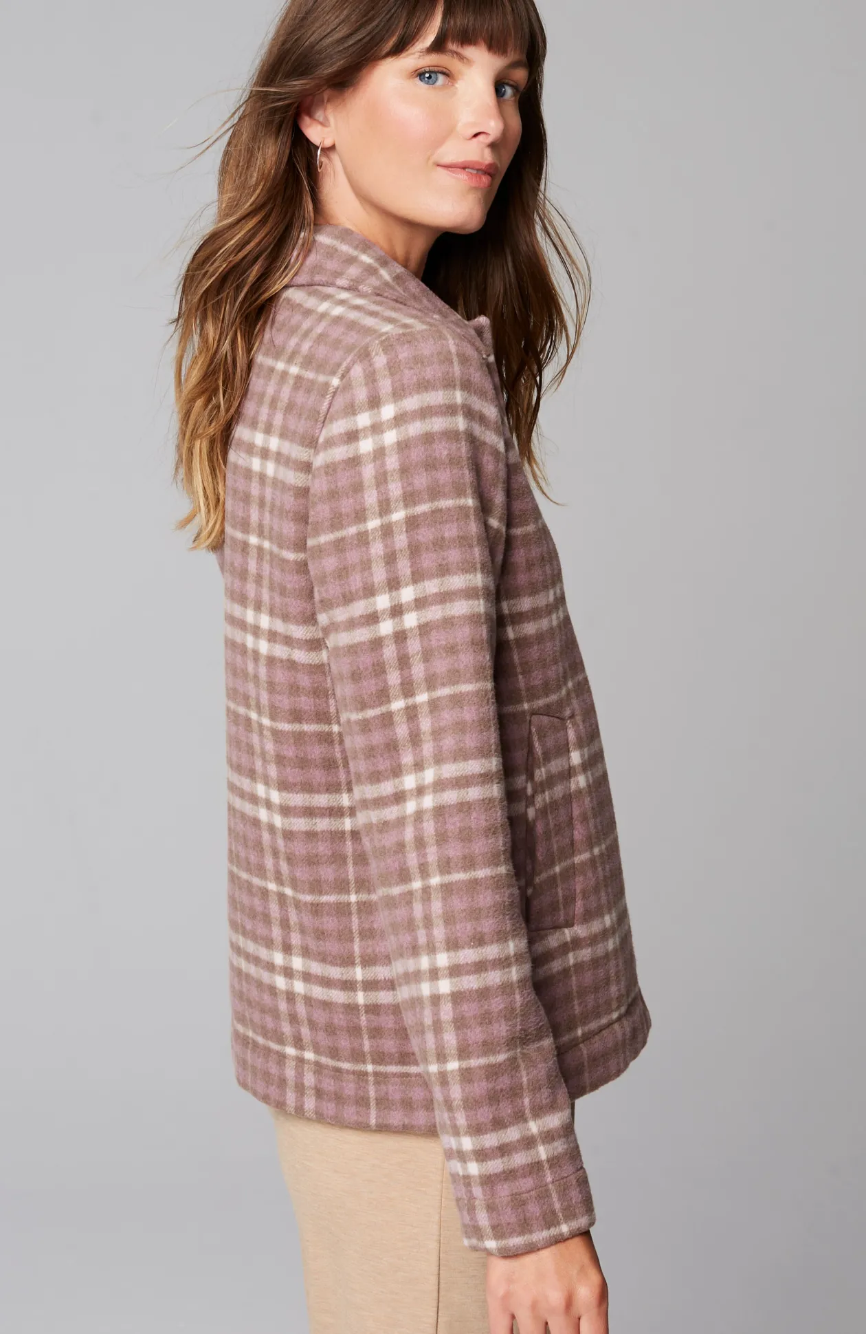 Wearever Double-Face Plaid Jacket