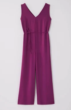 Wearever Double-V-Neck Jumpsuit