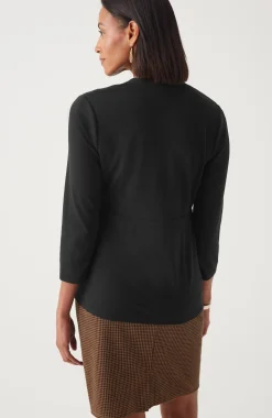 Wearever Draped-Front Top