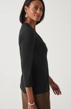 Wearever Draped-Front Top