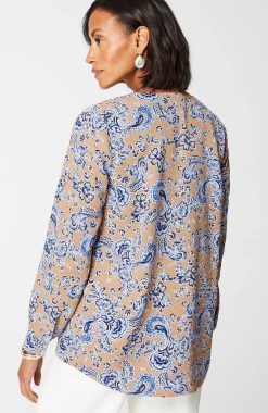Wearever Easy-Care Split-Neck Popover