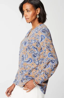 Wearever Easy-Care Split-Neck Popover