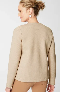 Wearever Jacquard Three-Button Jacket
