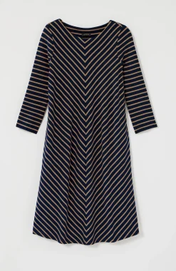 Wearever Knit Pleat-Back Dress