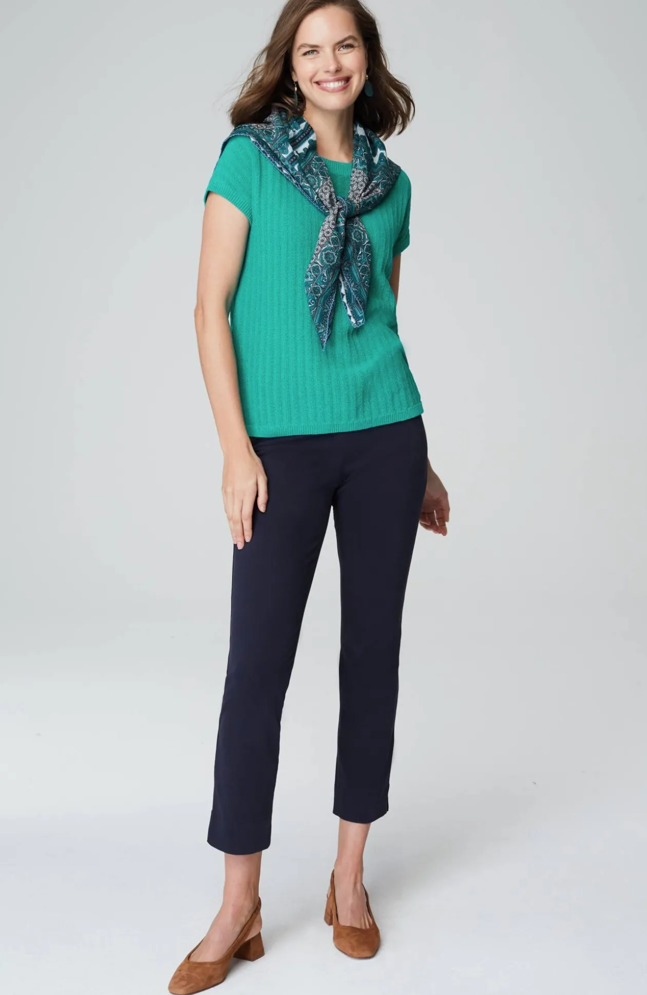 Wearever Lightweight Textured Pullover
