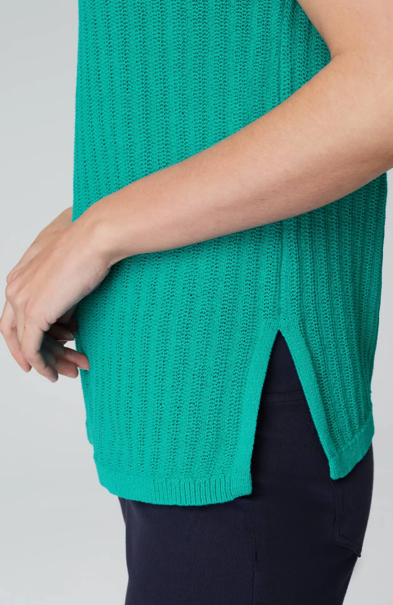 Wearever Lightweight Textured Pullover