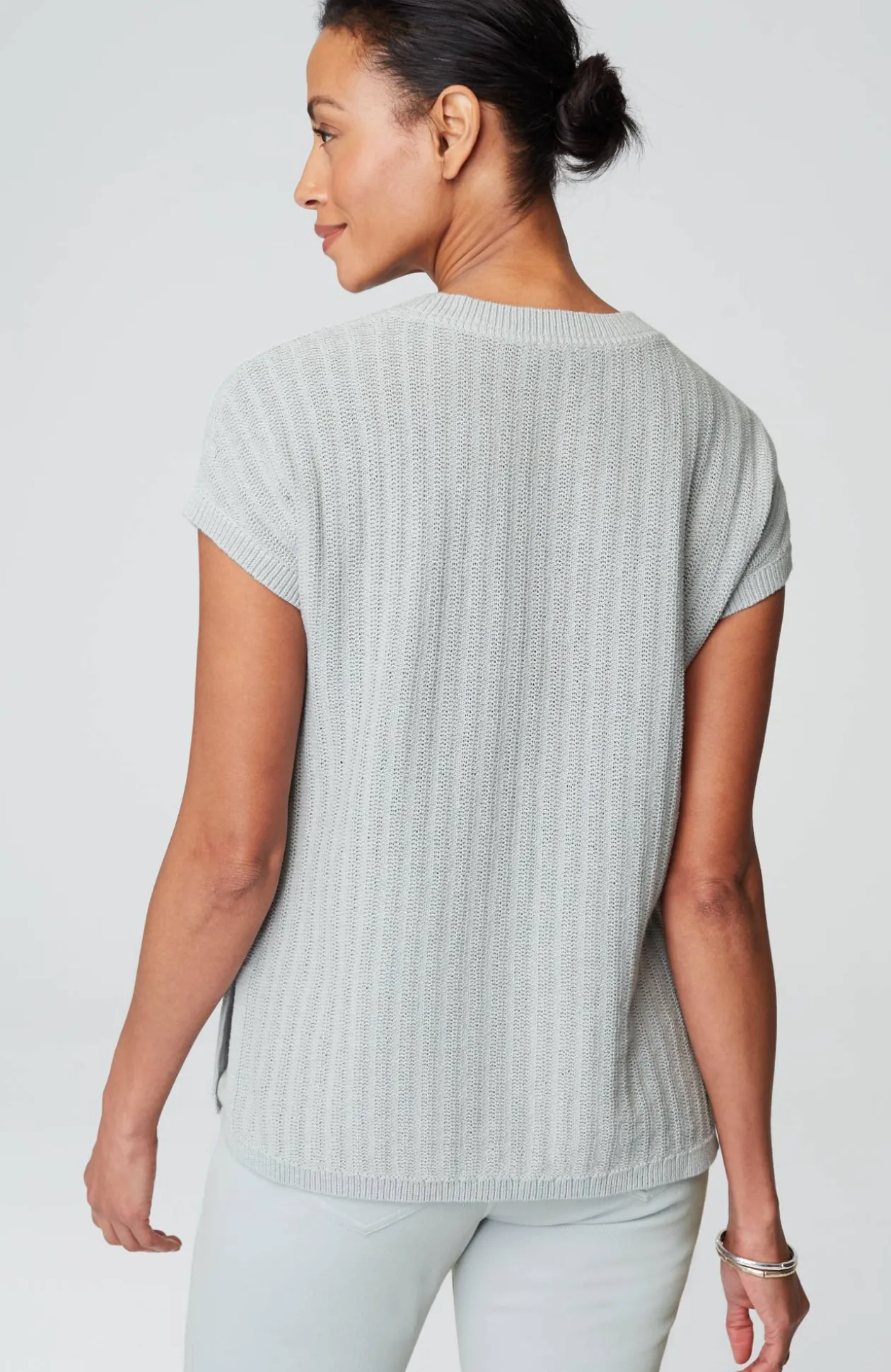 Wearever Lightweight Textured Pullover