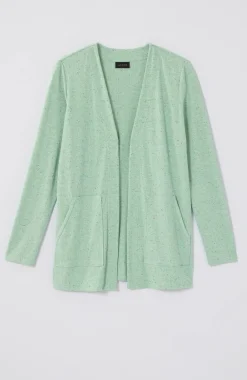 Wearever Open-Front Marled Jacket