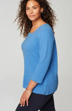 Wearever Ottoman Square-Neck Top