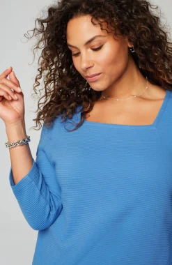 Wearever Ottoman Square-Neck Top