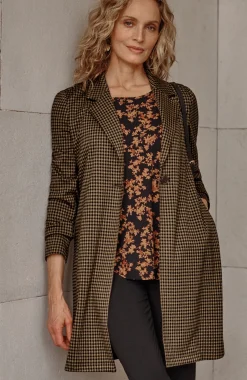 Wearever Ponte Jacquard Duster Jacket