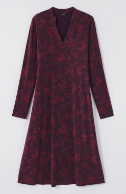 Wearever Princess-Seamed V-Neck Dress